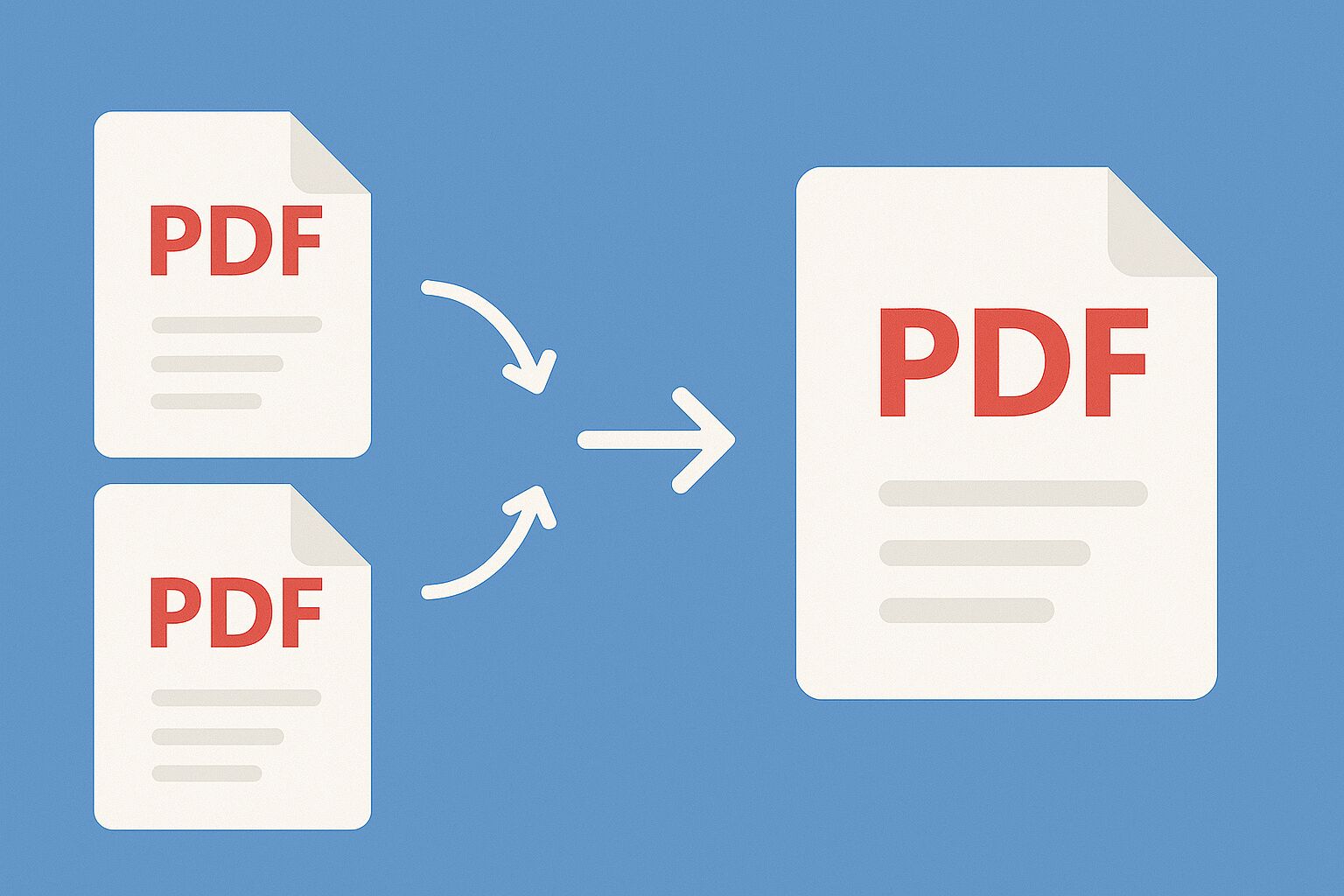 PDF merging illustration